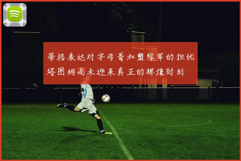 蒂格表达对字母哥加盟绿军的担忧塔图姆尚未迎来真正的辉煌时刻